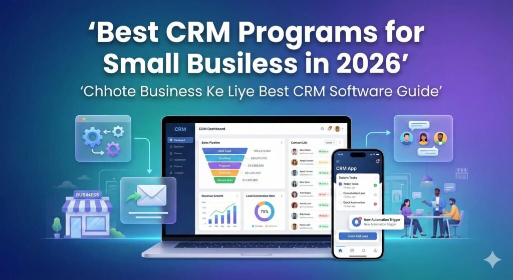 Best CRM software for small business 2026 comparison