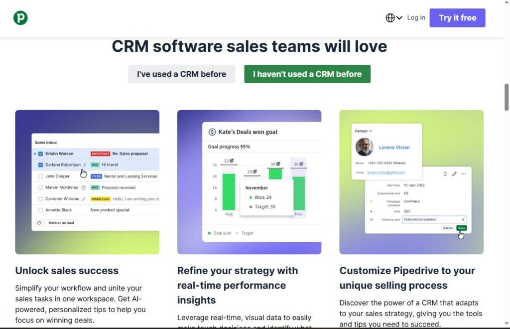 Pipedrive review activity reminders and calendar sync for sales follow-ups
