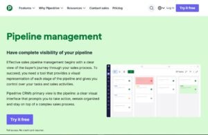 Pipedrive reviewe visual sales pipeline dashboard for small sales teams 2026